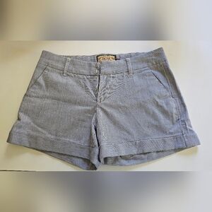 Dear John Denim Shorts Blue and White Stripes size 29